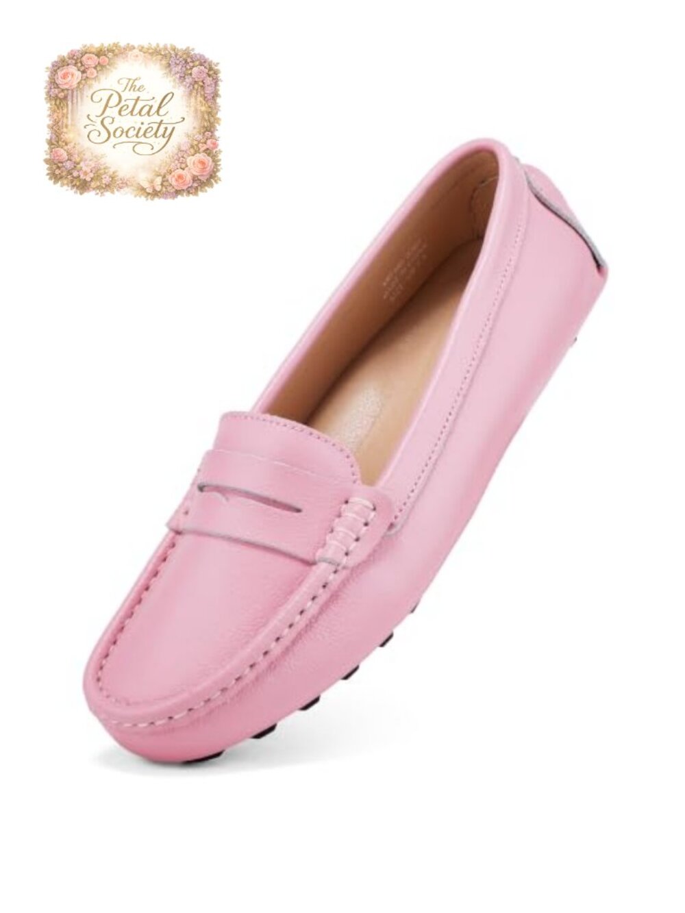 Genuine Leather Penny Loafers Slip On Comfort Driving Mocc
